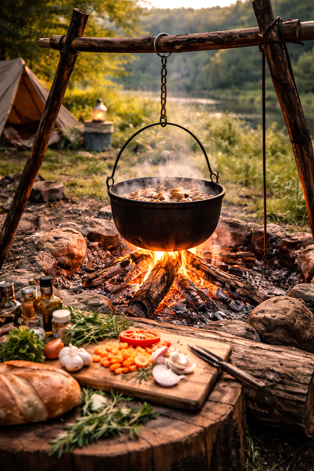 warsztaty kulinarne nad Nidą kuchnia na dziko